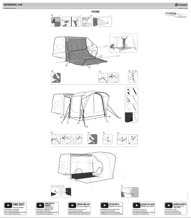 First page image of the manual for Newburg 160