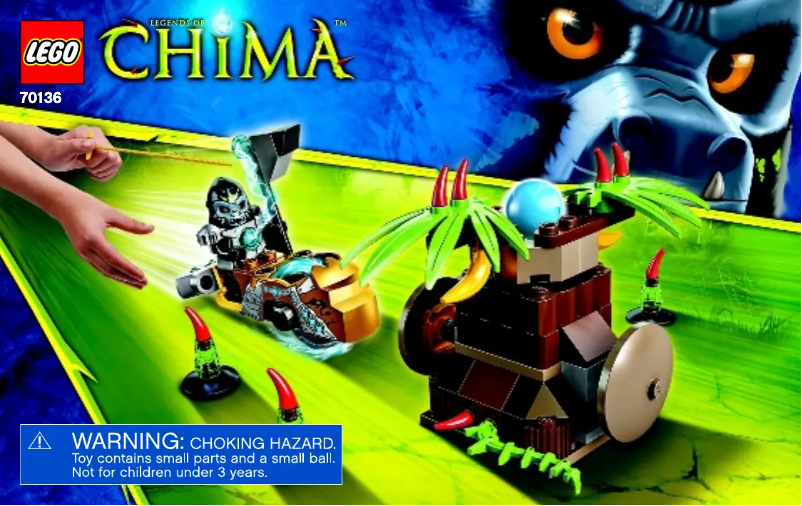 First page image of the manual for Chima 70136
