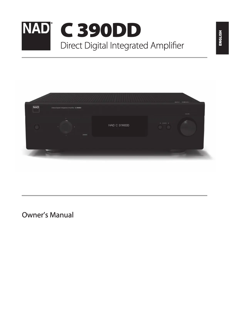 First page image of the manual for C 390DD