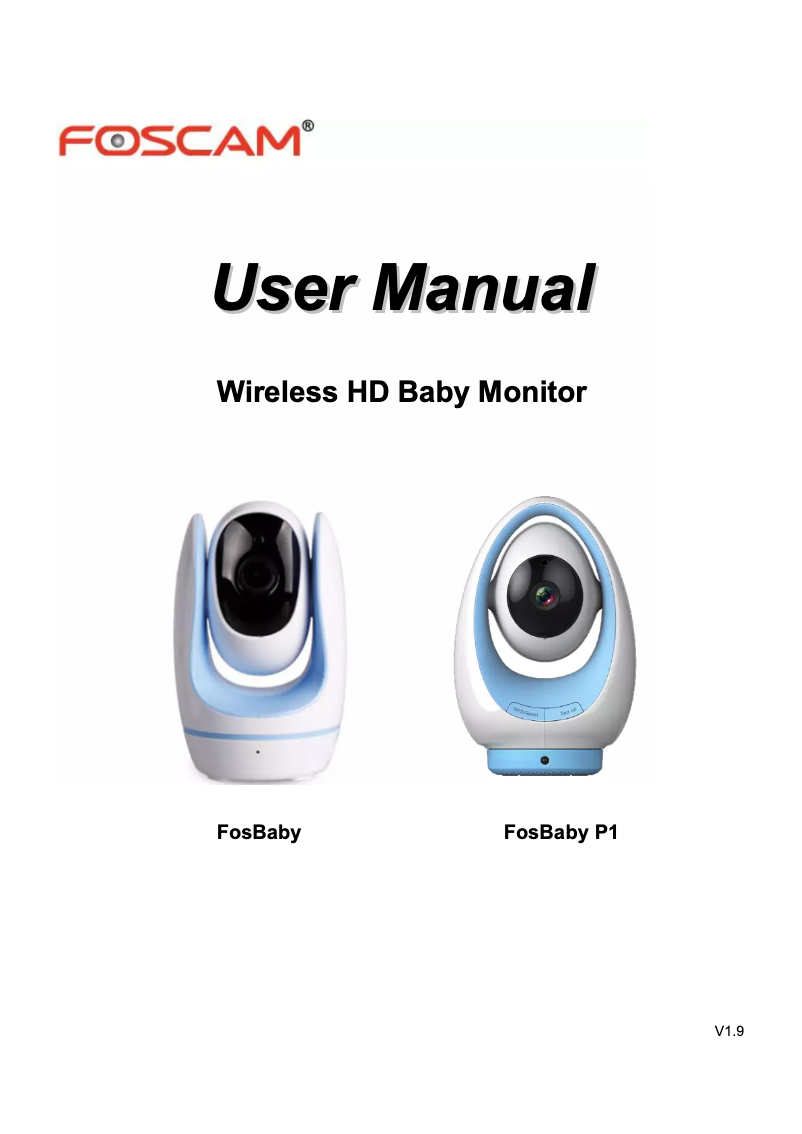 Image de la première page du manuel de l'appareil Fosbaby P1