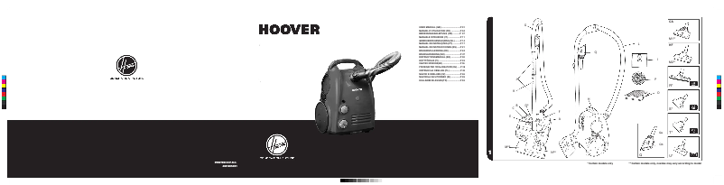 Page 1 of the manual User Manual Hoover SN70_SN20011
