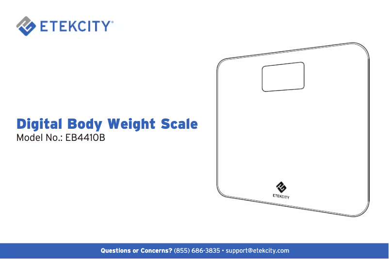 First page image of the manual for EB4410B