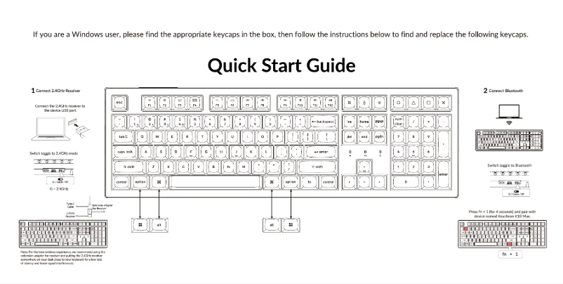 First page image of the manual for K10 Max