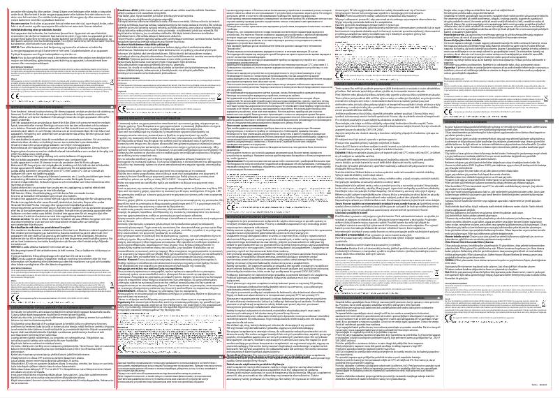 Page 1 of the manual User Manual Hoover HF18REN 011