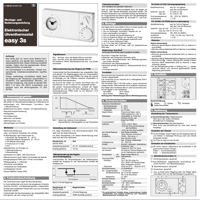 Image de la première page du manuel de l'appareil Easy 3s
