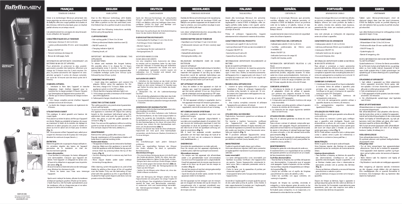 First page image of the manual for E785E