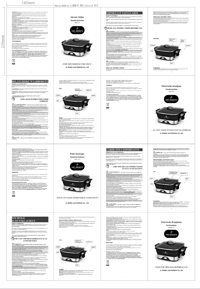 First page image of the manual for JL-00