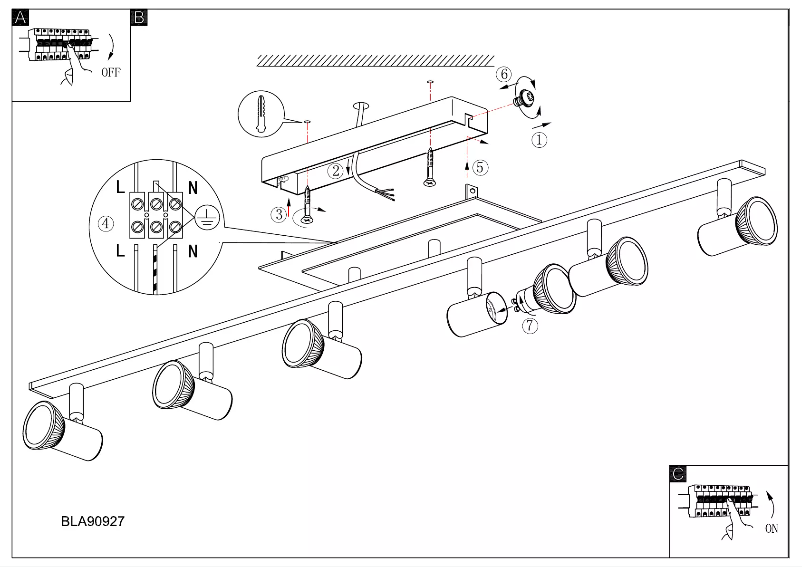 Page 1 of the manual User Manual Eglo Rottelo