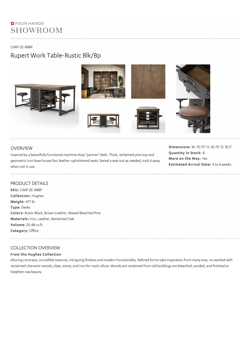 First page image of the manual for Hughes CIMP-2E-RBBP
