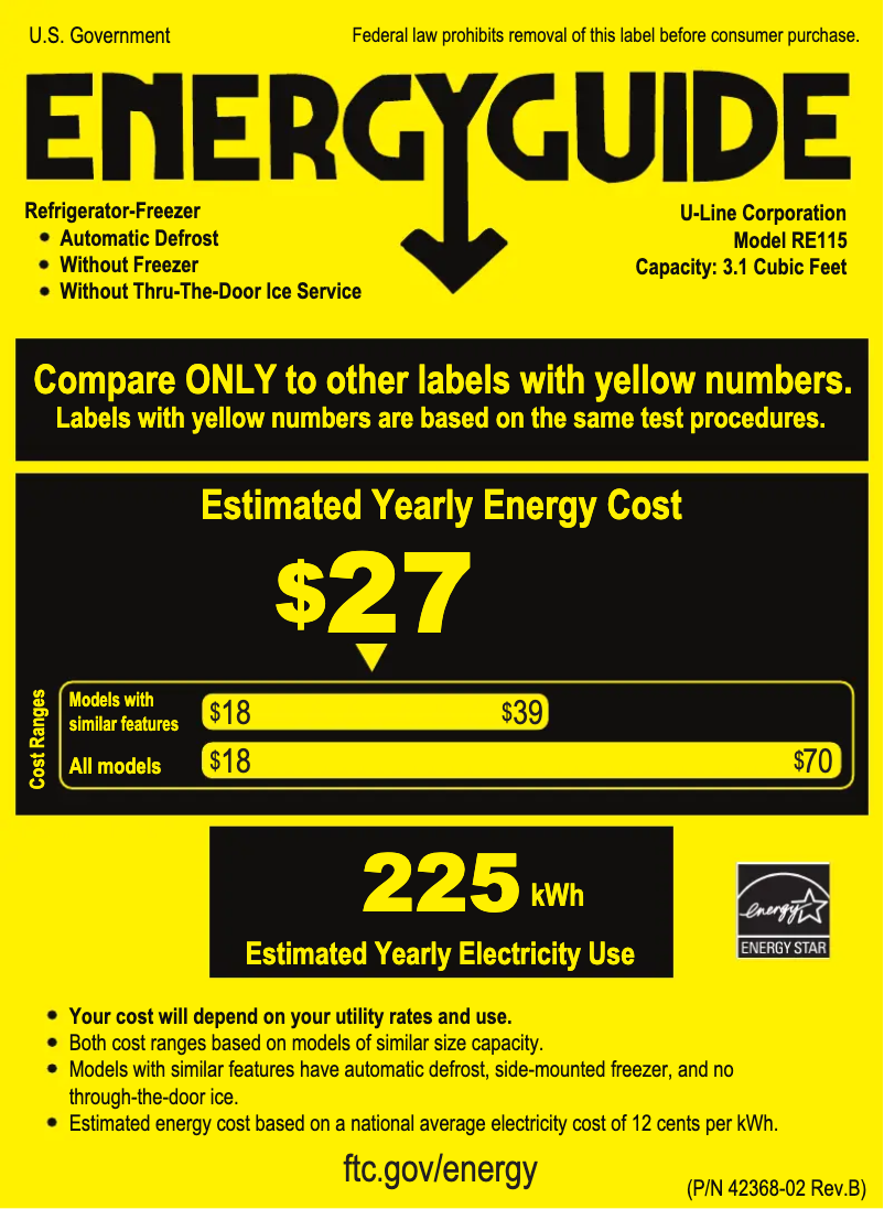 First page image of the manual for UHRE115-SS01A