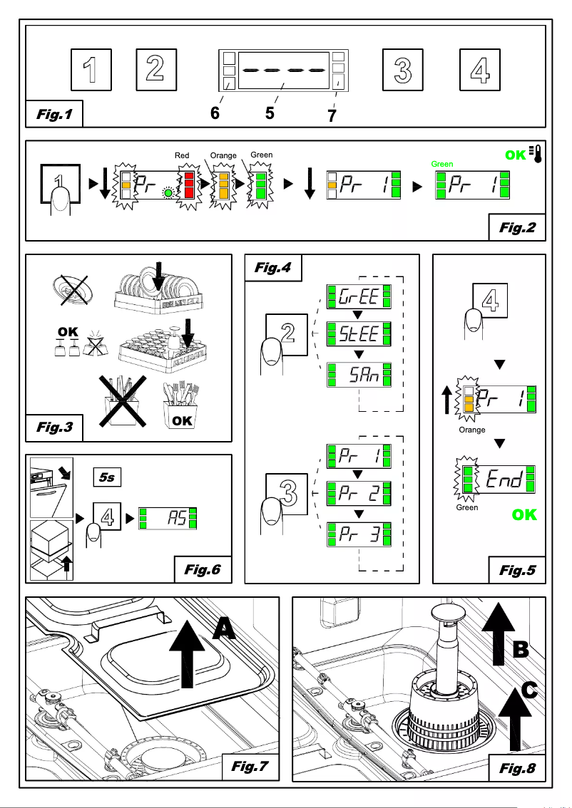 Page 1 of the manual User Manual Elettrobar Mistral 74X