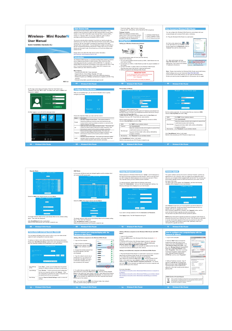 Page 1 of the manual User Manual Techly I-WL-REPEATER2