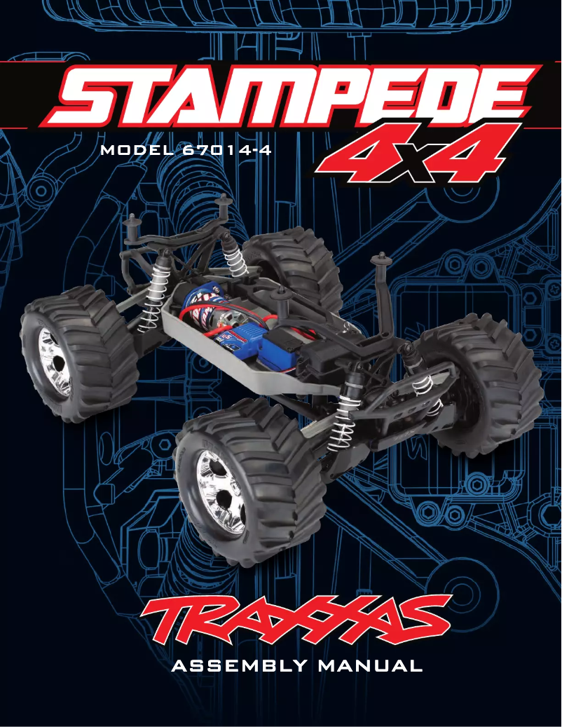 First page image of the manual for Stampede 4X4