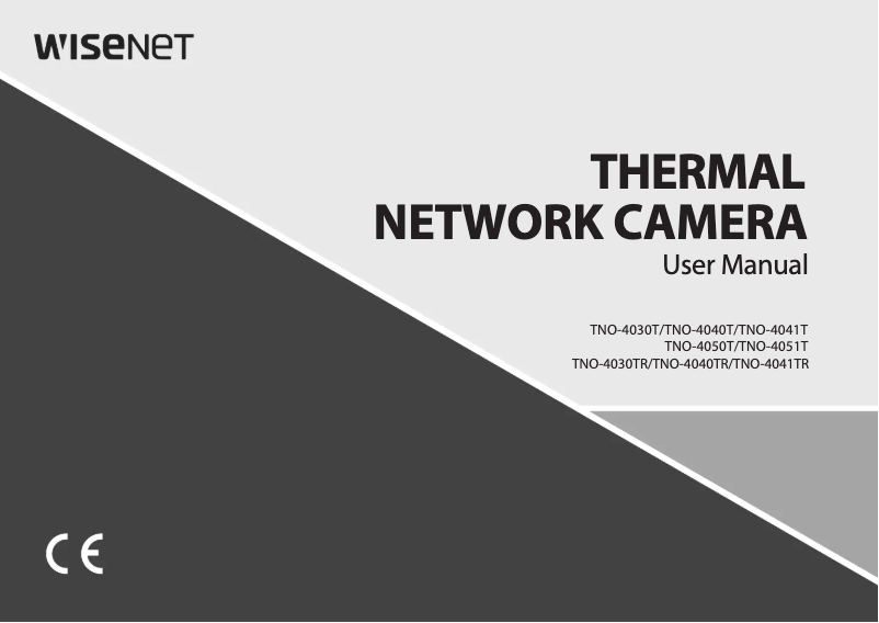 First page image of the manual for TNO-4040TR