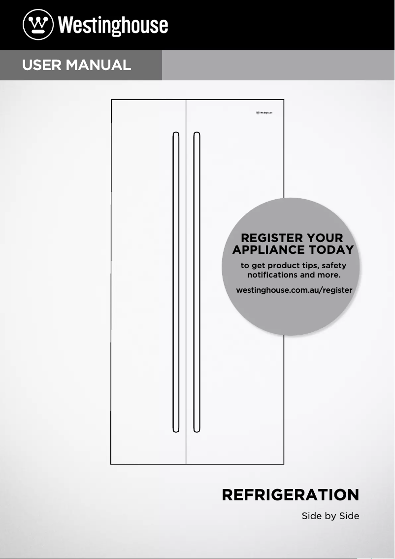 First page image of the manual for WSE6900WA