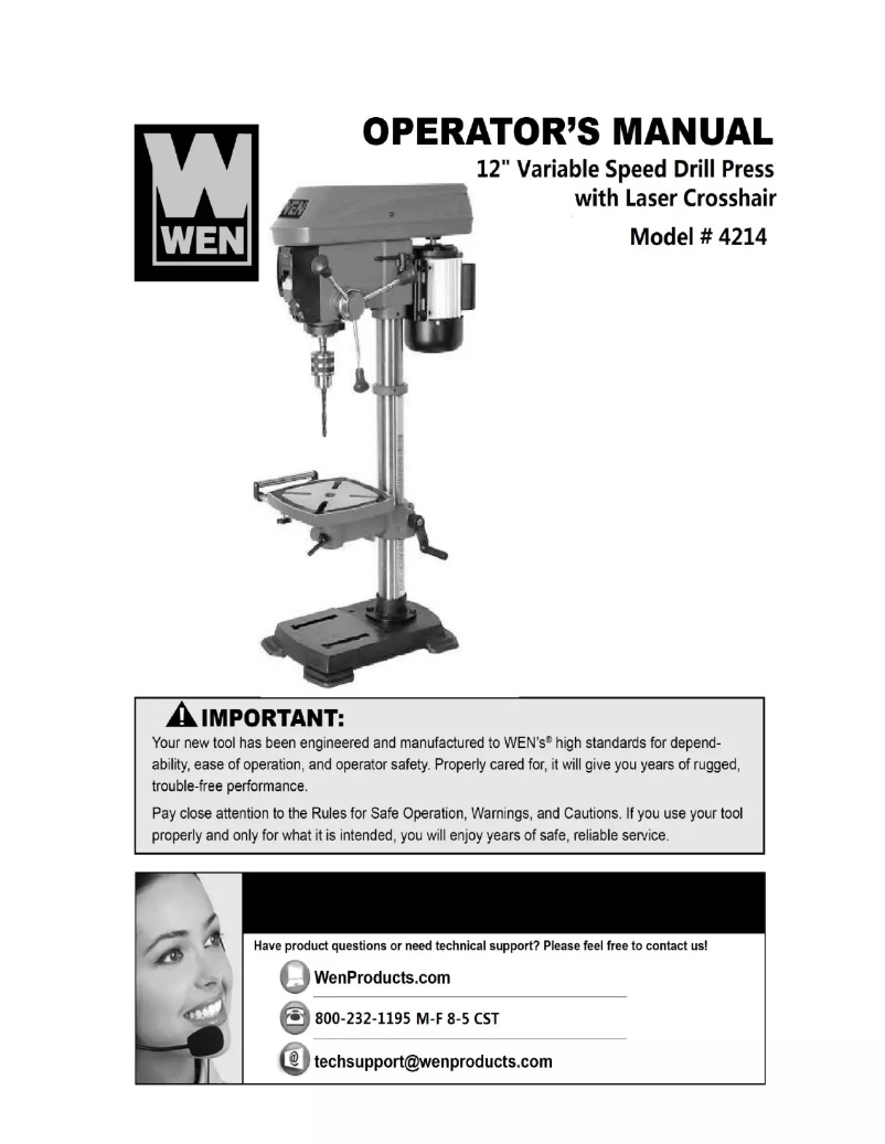 First page image of the manual for 4214