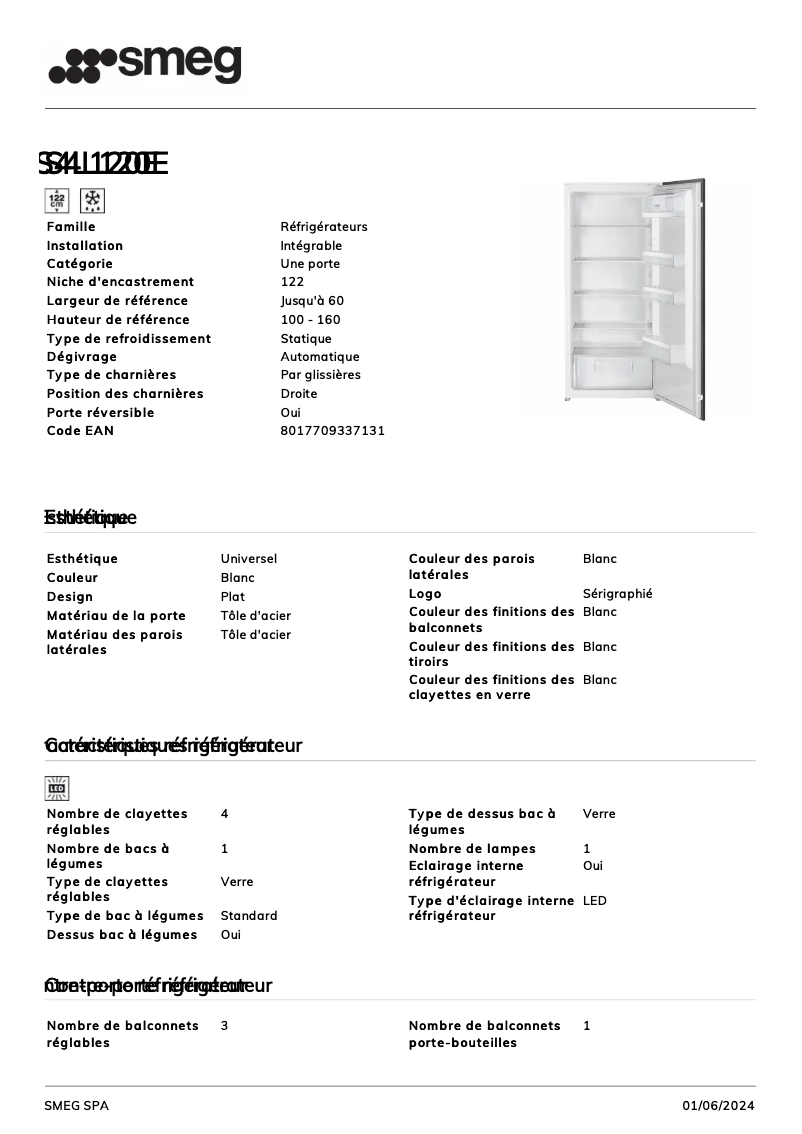 First page image of the manual for S4L120E
