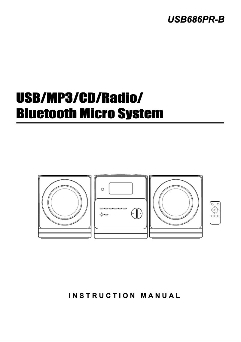 First page image of the manual for OMH 450BT-B