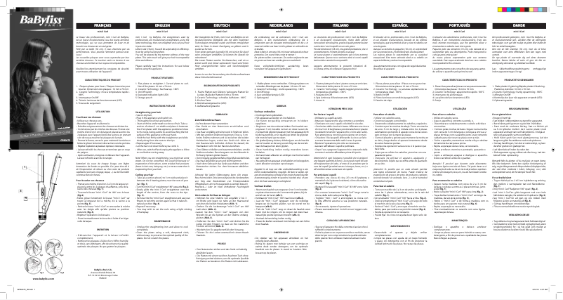 First page image of the manual for Mini iCurl GPB007E