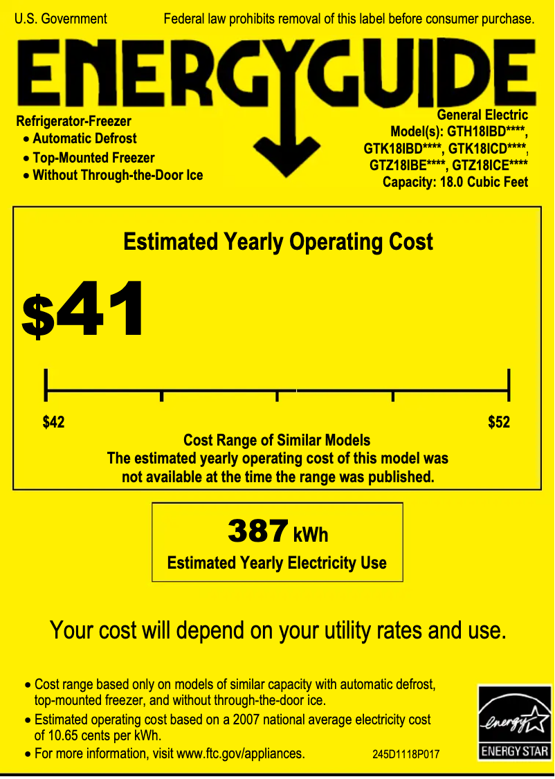 First page image of the manual for GTZ18ICESS