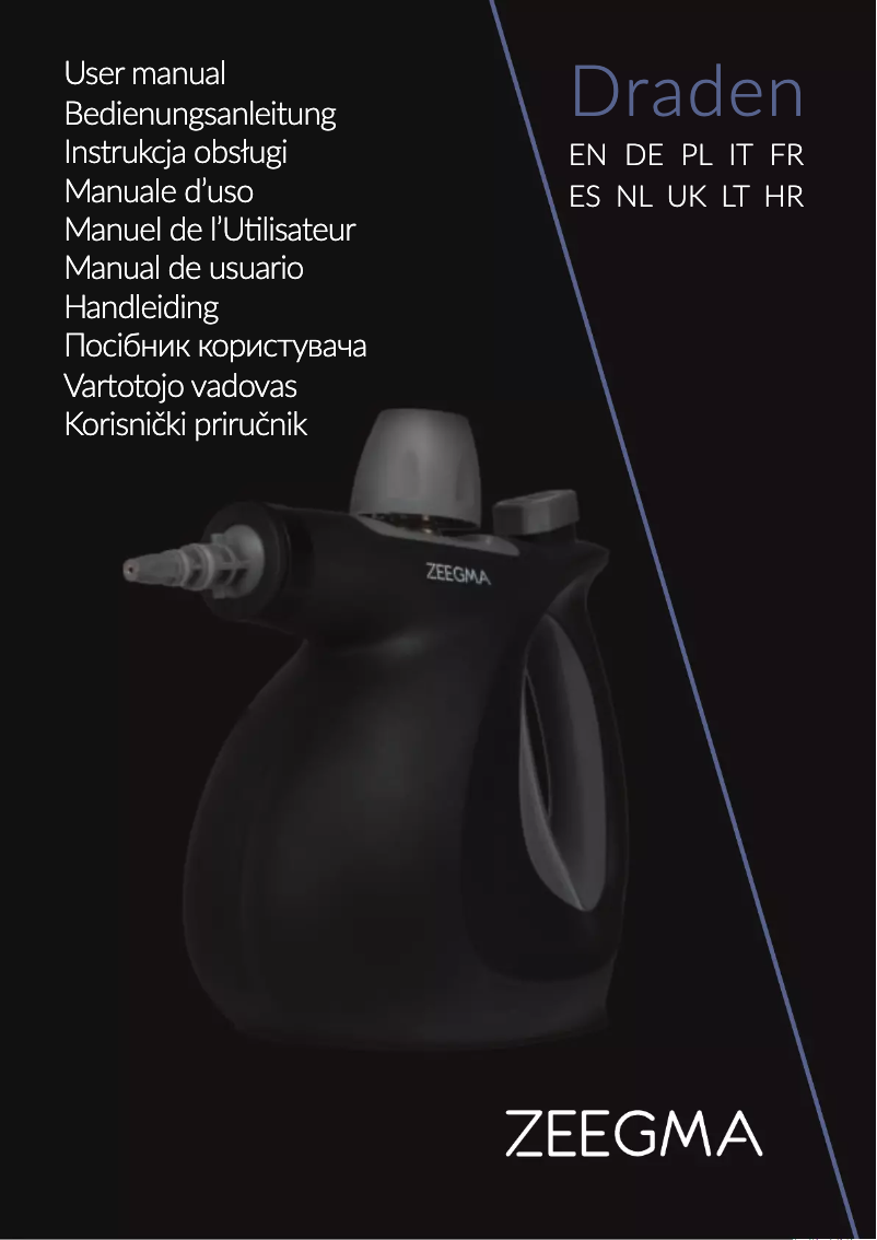 First page image of the manual for Draden