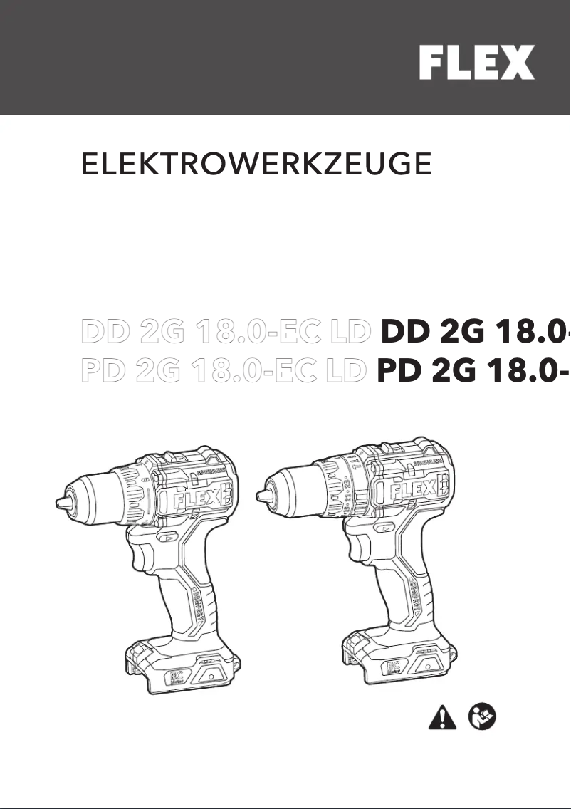 Page 1 of the manual User Manual Flex PD 2G 18.0-EC LD