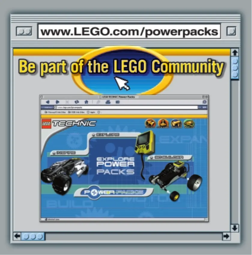 Page 1 of the manual User Manual Lego Wind-up Motor