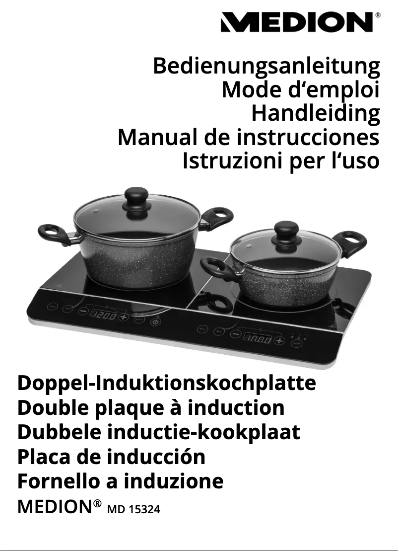 Page 1 of the manual User Manual Medion MD 15324