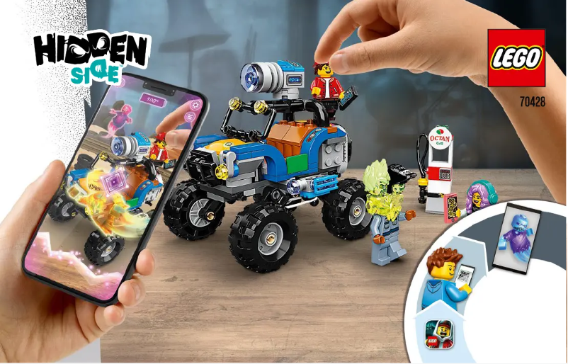 Page 1 of the manual User Manual Lego Hidden Side 70428