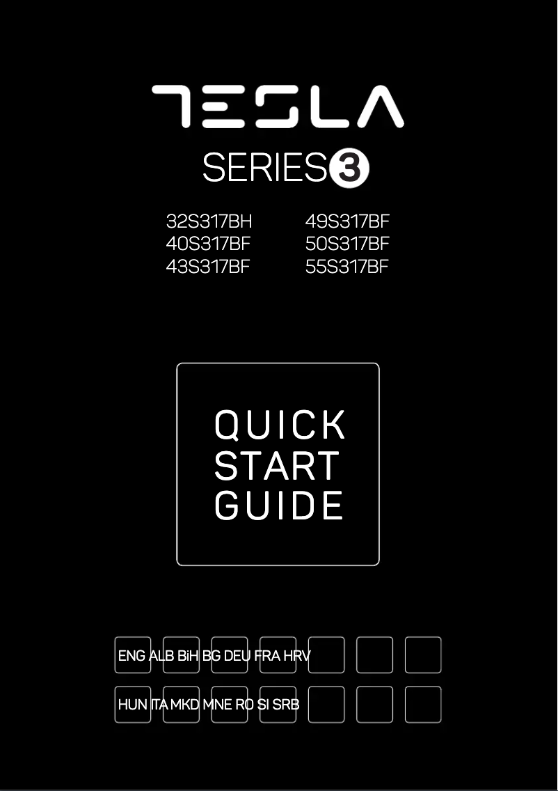 First page image of the manual for 32S317BH