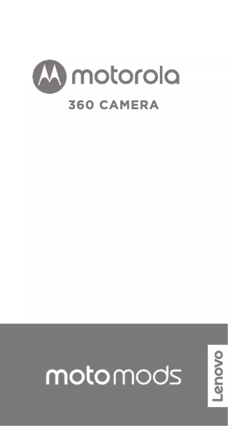 First page image of the manual for Moto 360 Camera