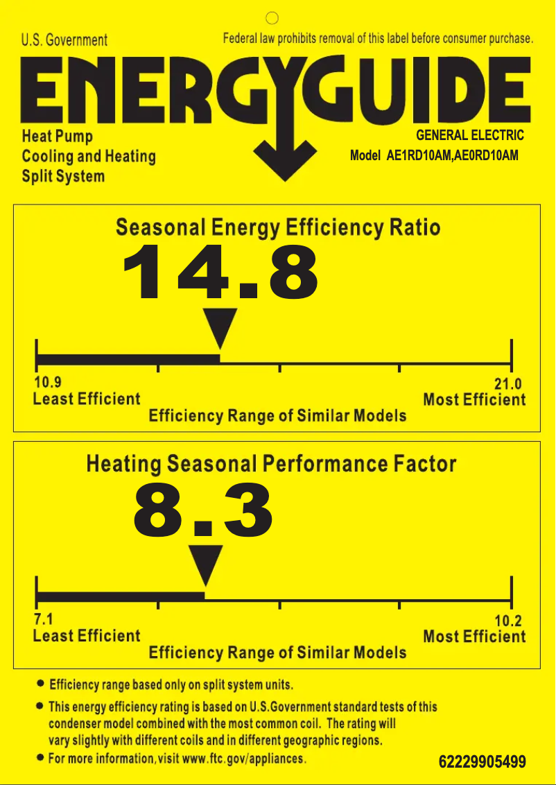 First page image of the manual for AE1RD10AM