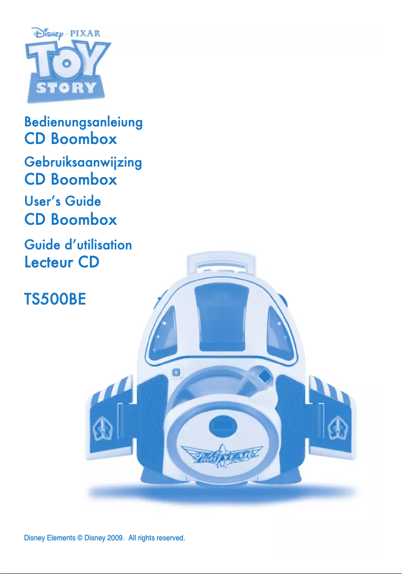 First page image of the manual for TS500BE