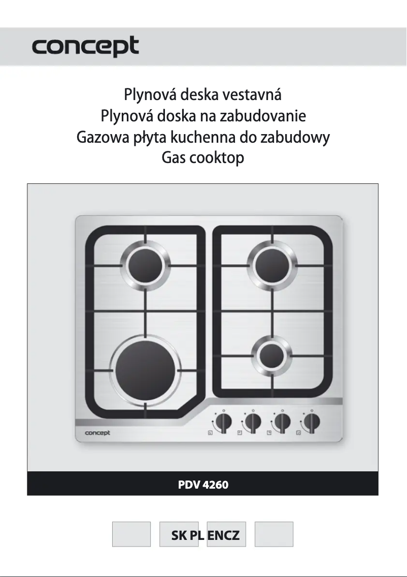 First page image of the manual for PDV 4260