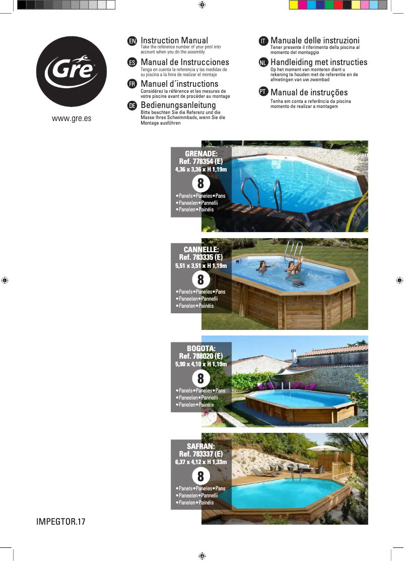 First page image of the manual for 790089