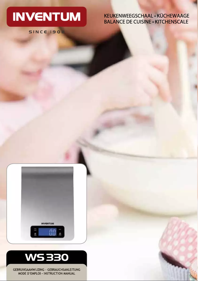 First page image of the manual for WS330