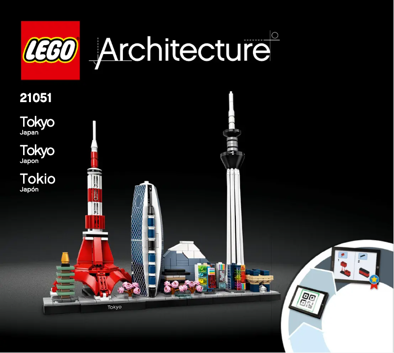 Page 1 of the manual User Manual Lego Tokyo 21051