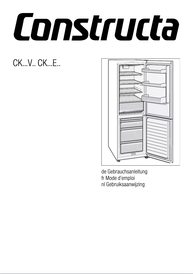 First page image of the manual for CK536EW31