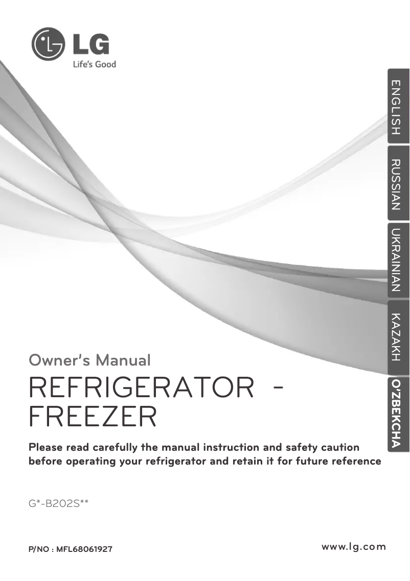 First page image of the manual for GN-B202SLC