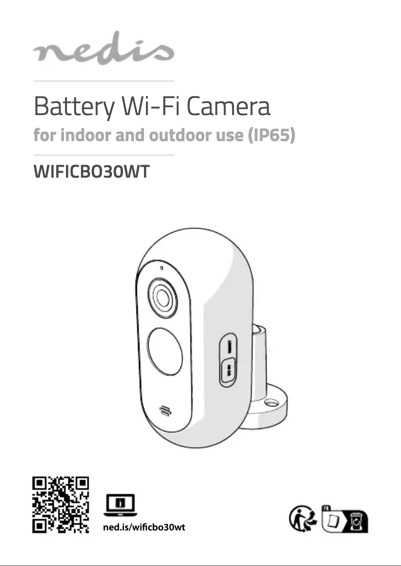 First page image of the manual for WIFICBO30WT