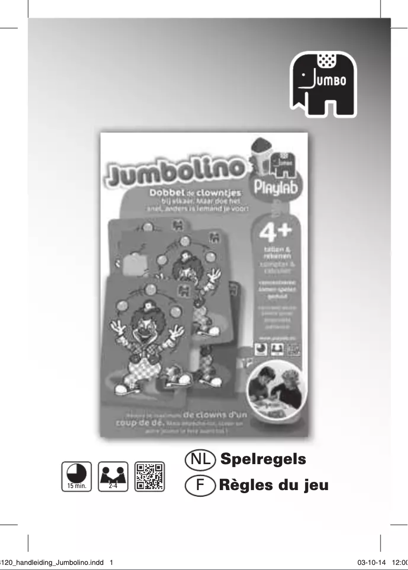 First page image of the manual for Jumbolino