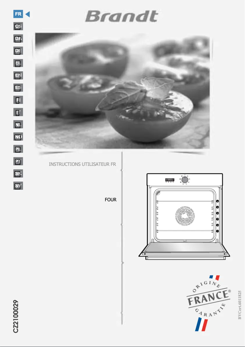 First page image of the manual for BOH7532LX