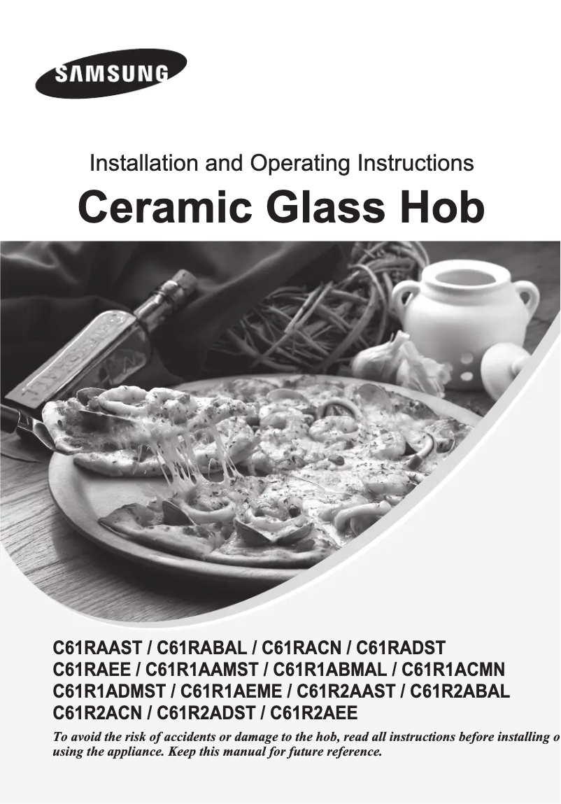 Page 1 of the manual User Manual Samsung PKG001