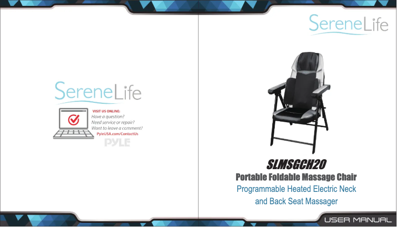 Image de la première page du manuel de l'appareil SLMSGCH20