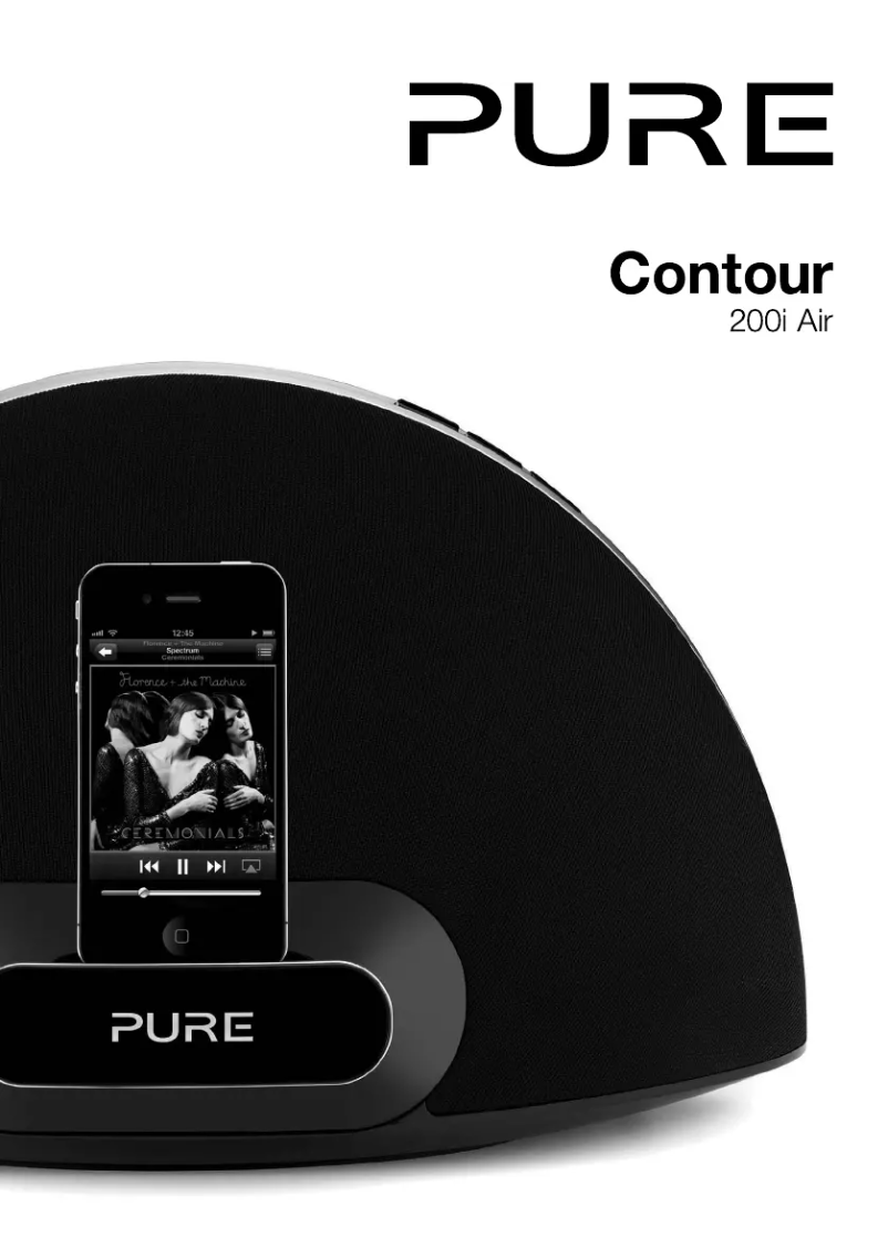 First page image of the manual for Contour 200i Air