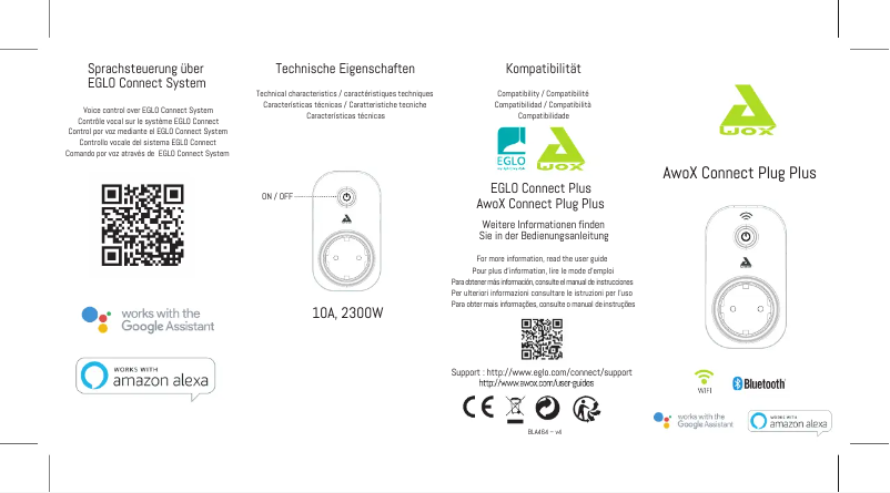 First page image of the manual for Plug Plus