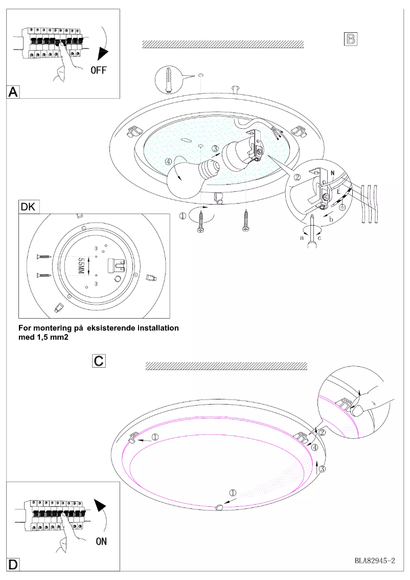 First page image of the manual for Planet 1