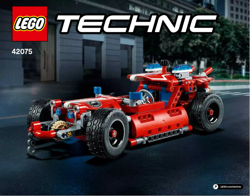 First page image of the manual for Technic 42075