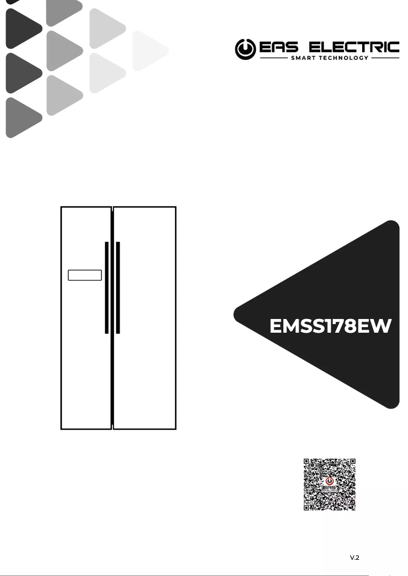 First page image of the manual for EMSS178EX