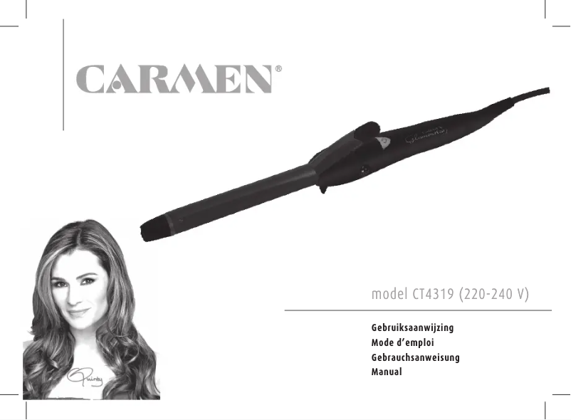 First page image of the manual for CT4319